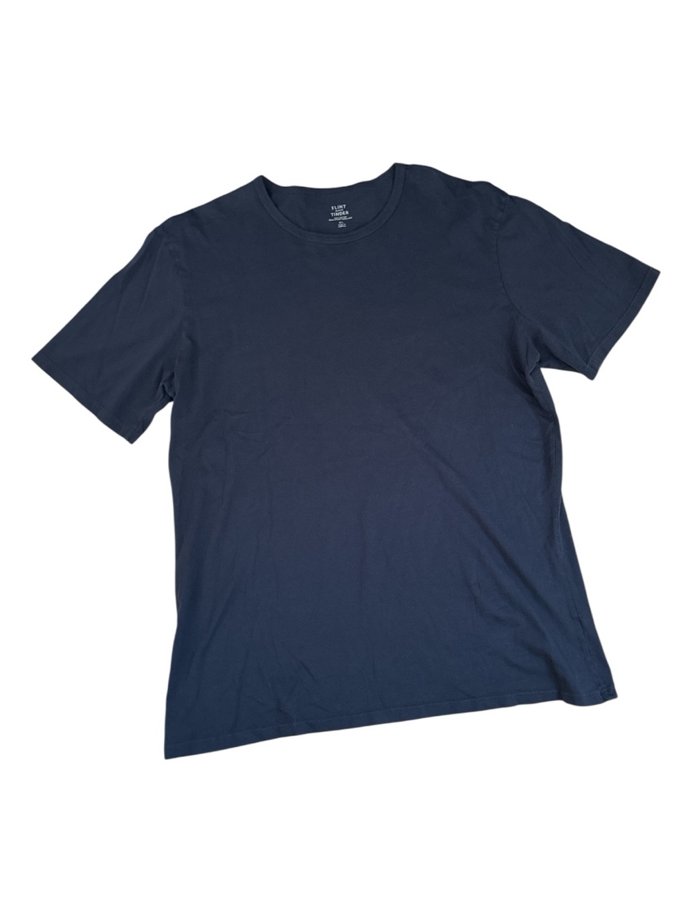 Flint and Tinder Supima Cotton Crew Neck Basic Tee | Navy Blue | XL